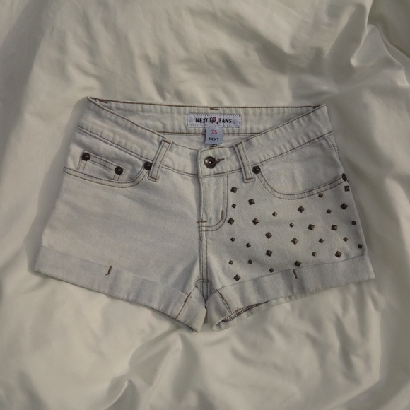 Summer light wash denim shorts - Picture 1 of 3